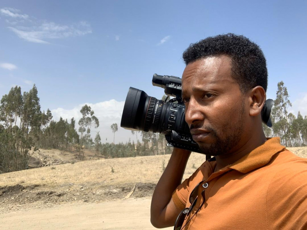 Reuters cameraman Kumerra Gemechu