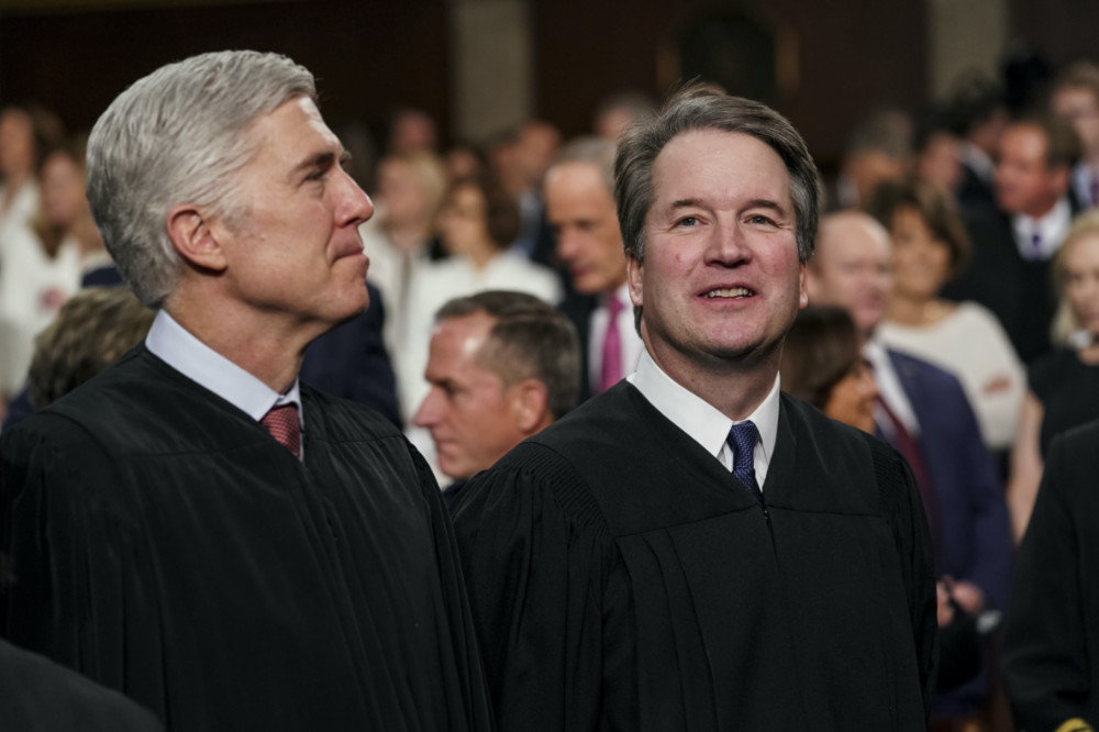 Supreme Court Associate Justices Neil Gorsuch and Brett Kavanaugh