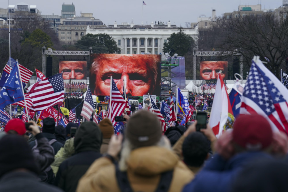 US Washington DC Trump rally 6 Jan 2021