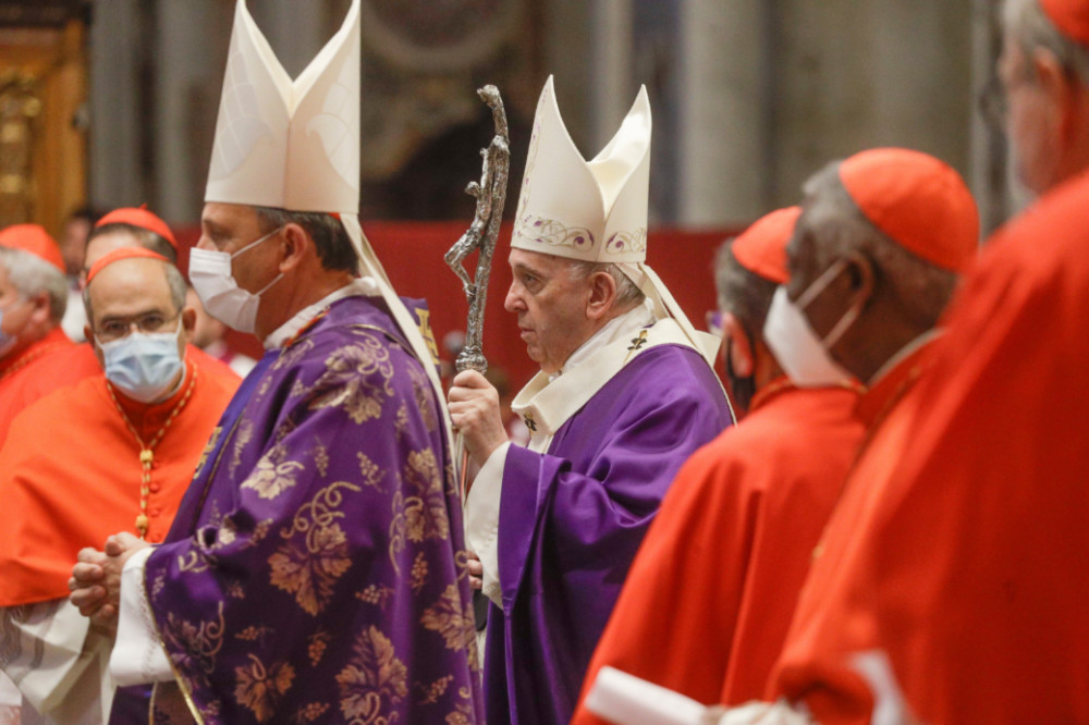Vatican Pope Francis cardinals 29 Nov 2020