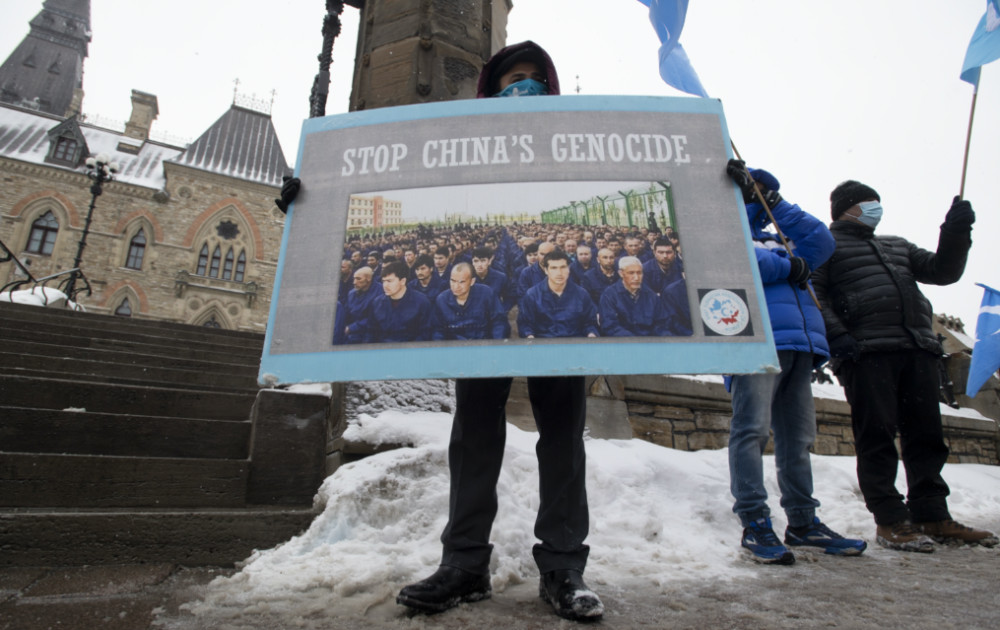 Canada Ottawa Uighur protests