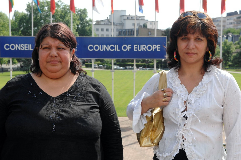 Europe Roma activists Elena Gorolova and Helena Baloghova