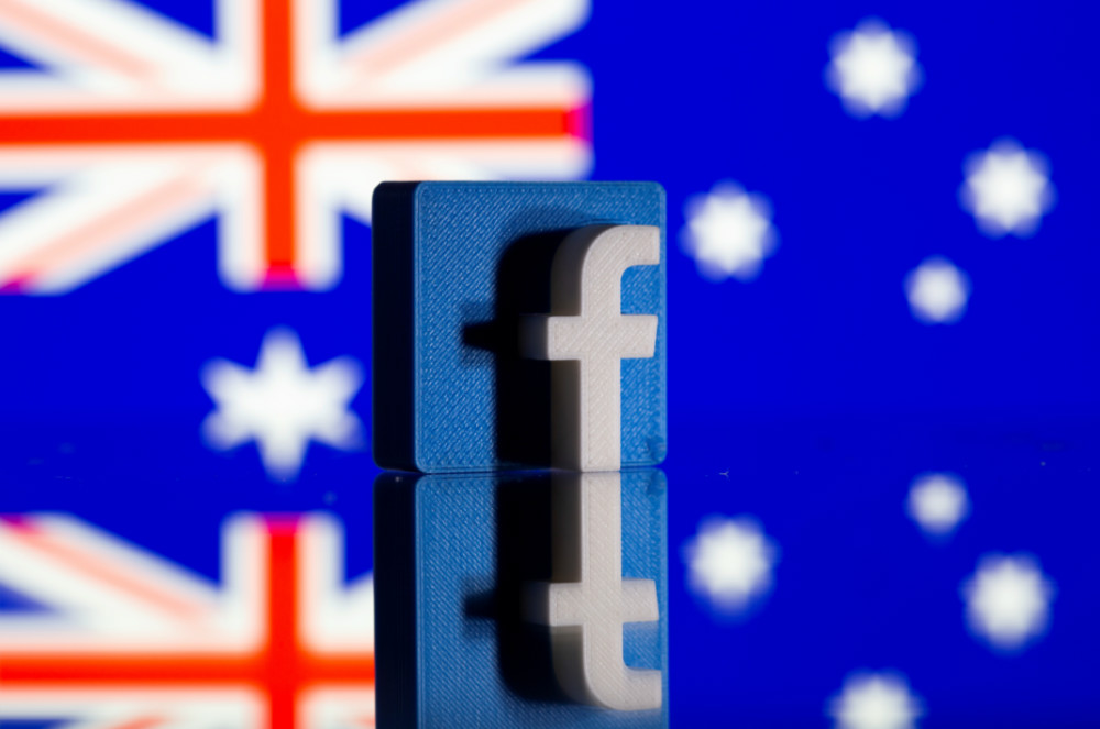 Facebook and Australian flag2