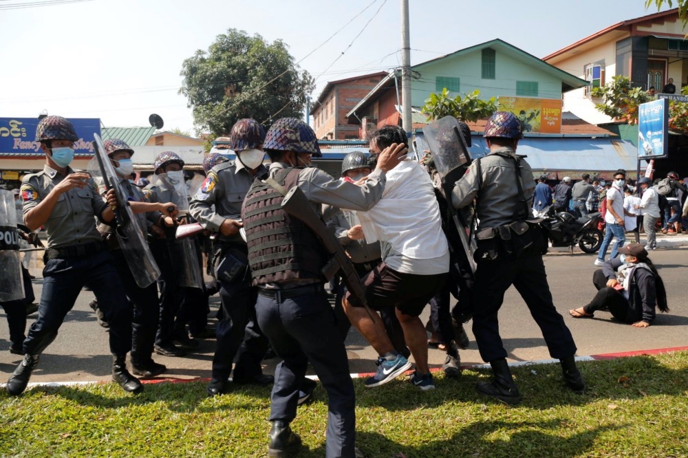 Myanmar coup arrest
