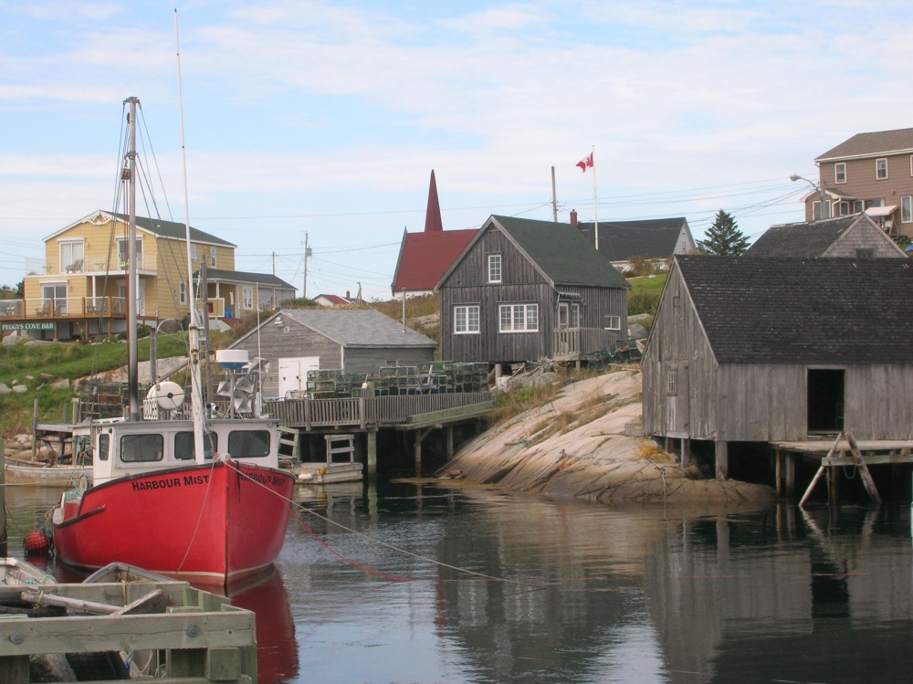 Nova Scotia Peggys Cove
