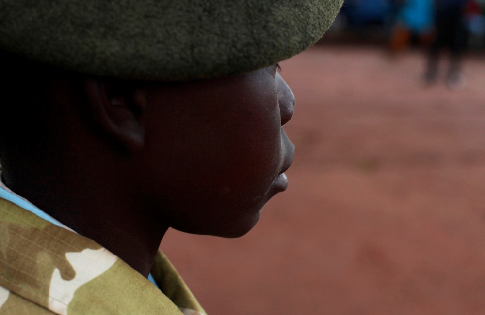 South Sudan former child soldier