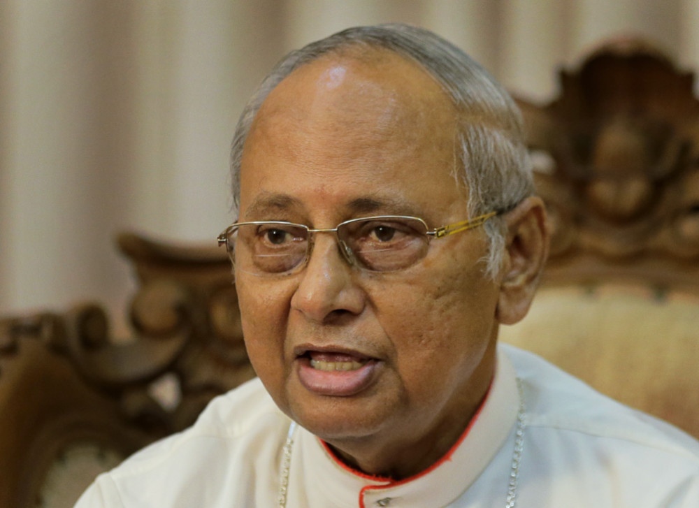 Sri Lanka Roman Catholic Archbishop of Colombo Cardinal Malcolm Ranjith
