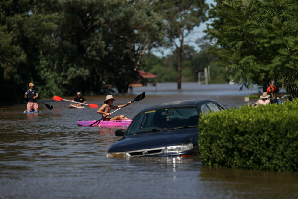 Australia Sydney McGraths Hill floods