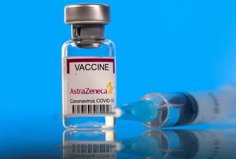 Coronavirus AstraZeneca vaccine vials