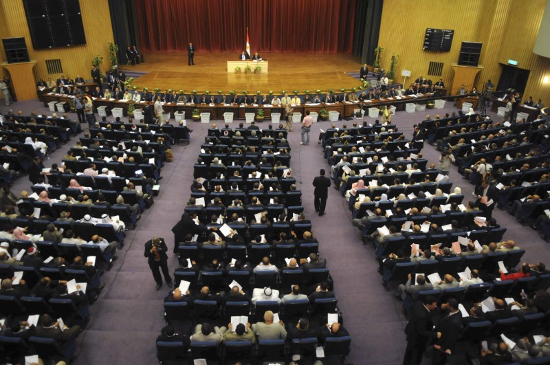 Egyptian parliament in 2012