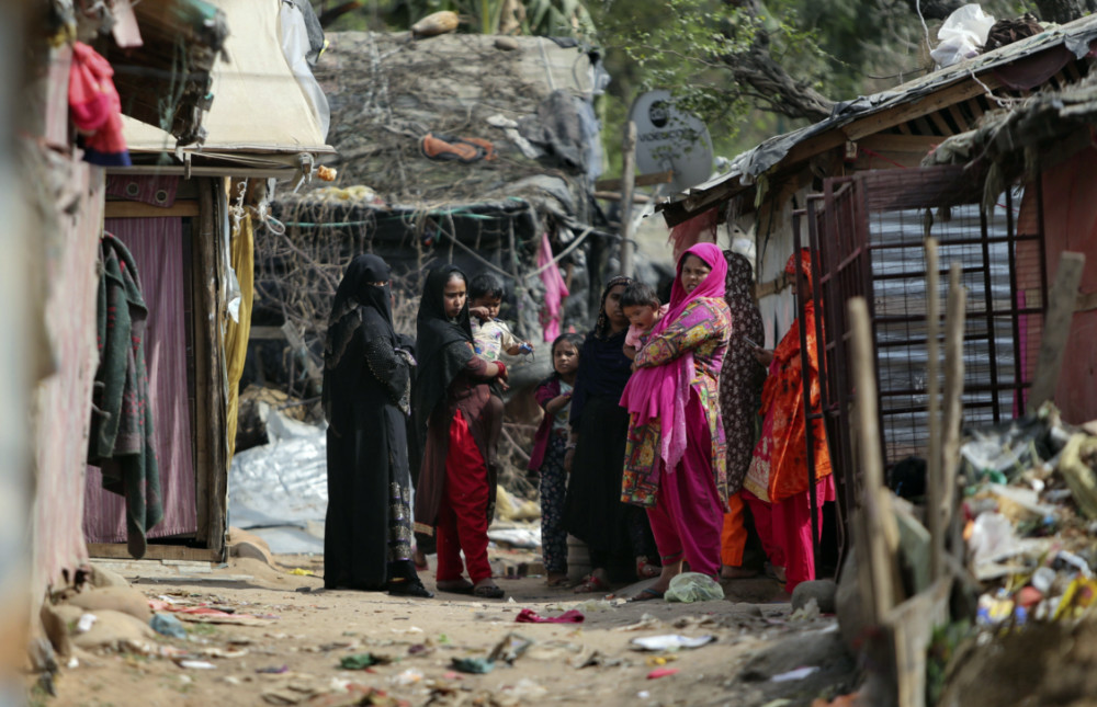 India Kashmir Rohingya camp