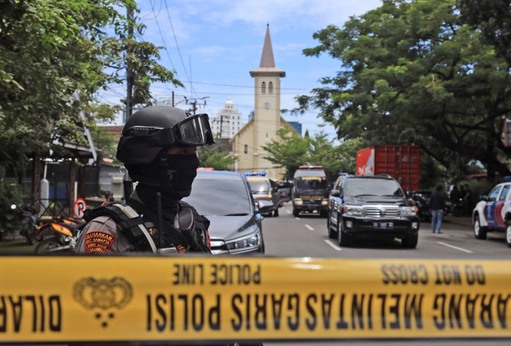 Indonesia Makassar church bombing