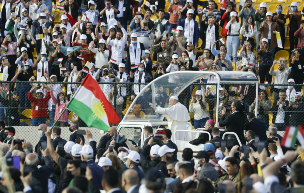 Iraq Irbil Franso Hariri Stadium papal visit