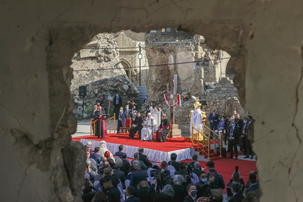 Iraq Mosul Pope Francis visit