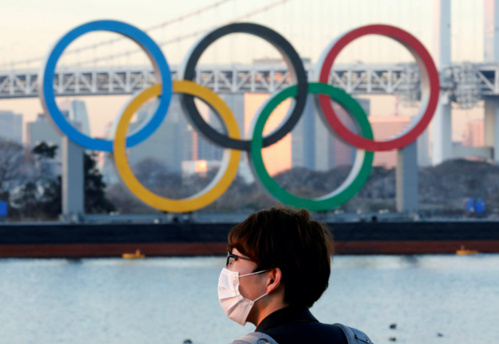 Japan Olympic rings Tokyo