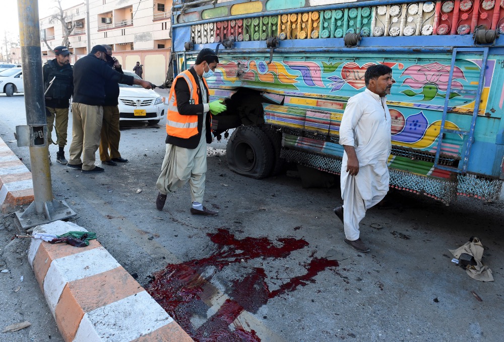 Pakistan Quetta bomb explosion