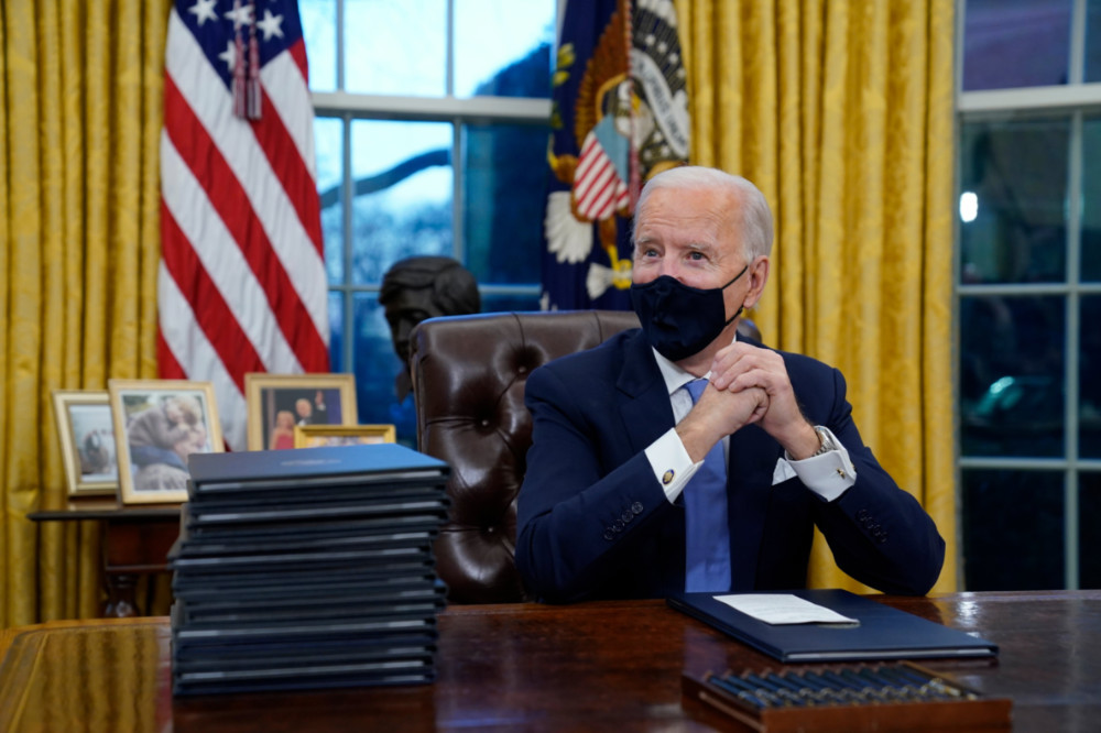 US Joe Biden executive order
