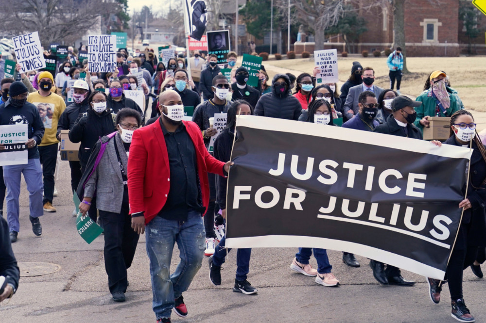 US Justice for Julius protest