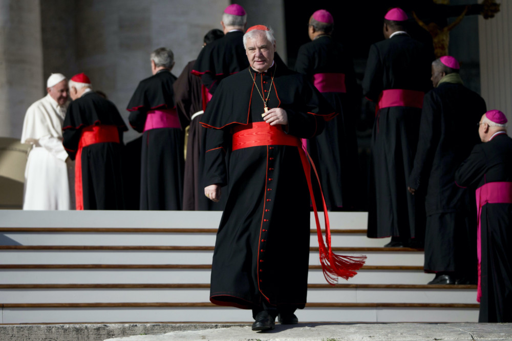 Vatican German Cardinal Gerhard Ludwig Mueller