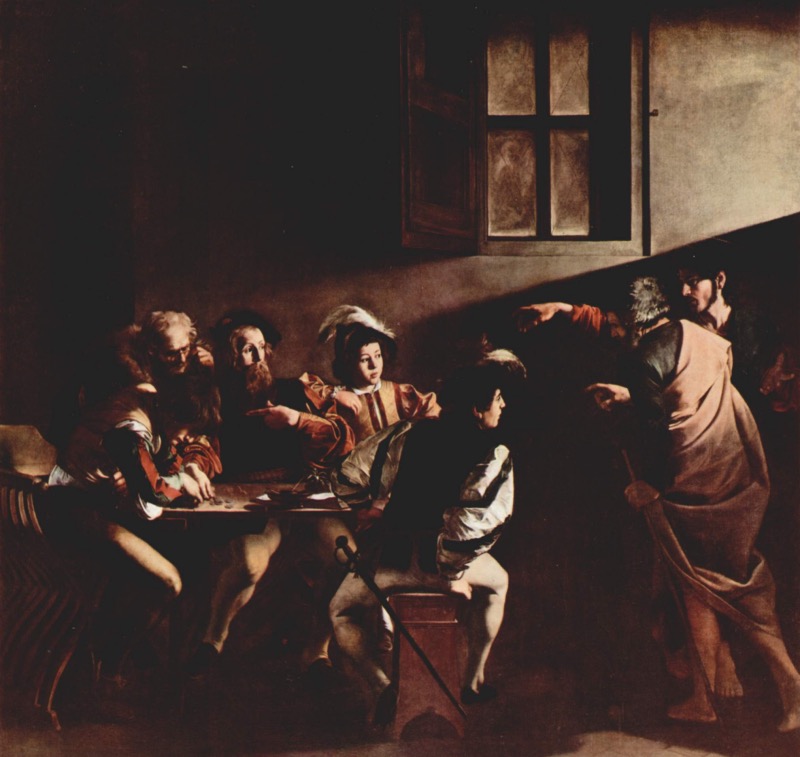 Caravaggio The Calling of Saint Matthew