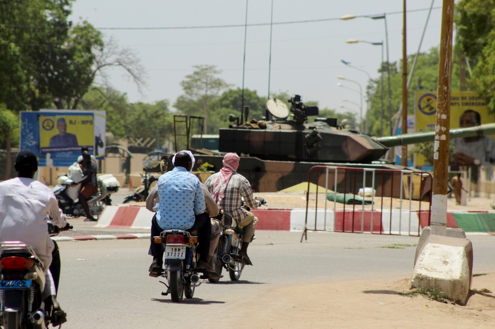 Chad Njamena tank
