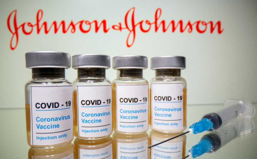 Coronavirus JJ vaccine vials