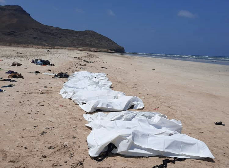 Djibouti migrant bodies