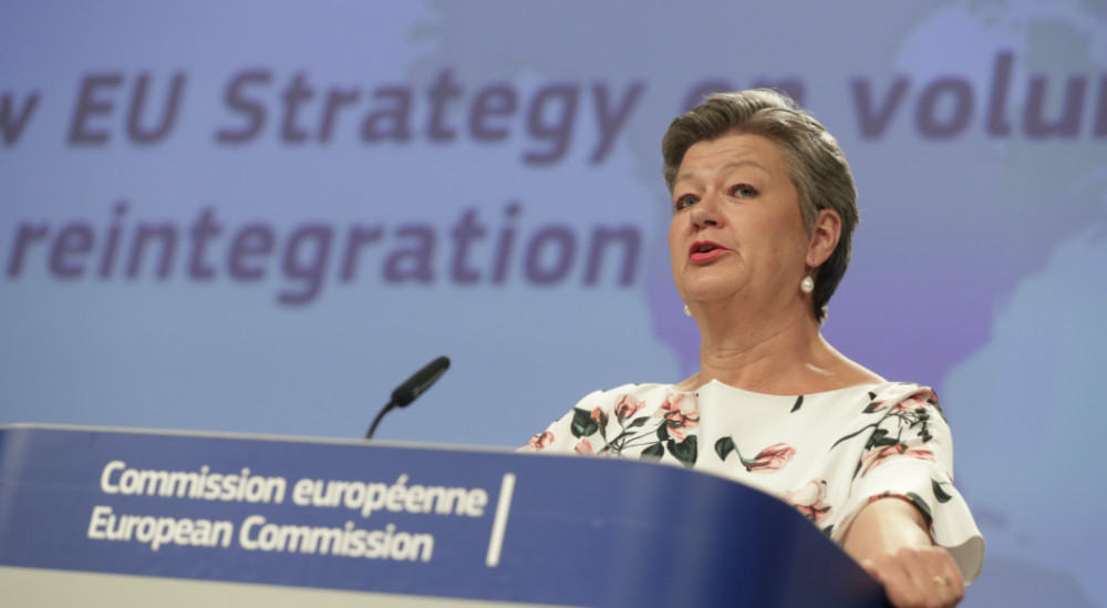 EUs migration commissioner Ylva Johansson