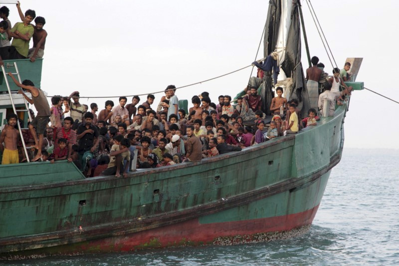Indonesia Bangladeshi and Rohingya migrants 2015