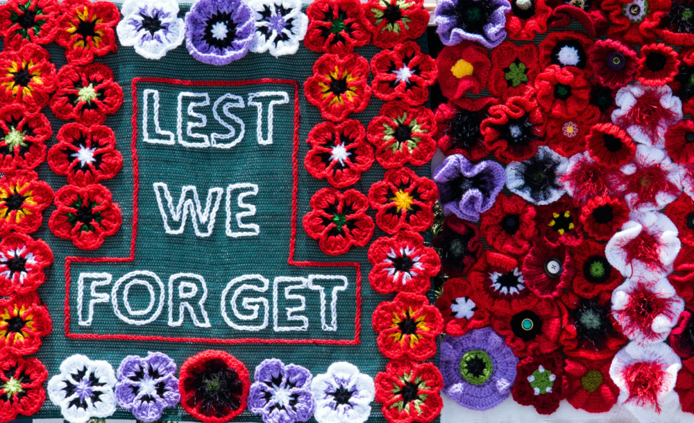 Lest We Forget knitting