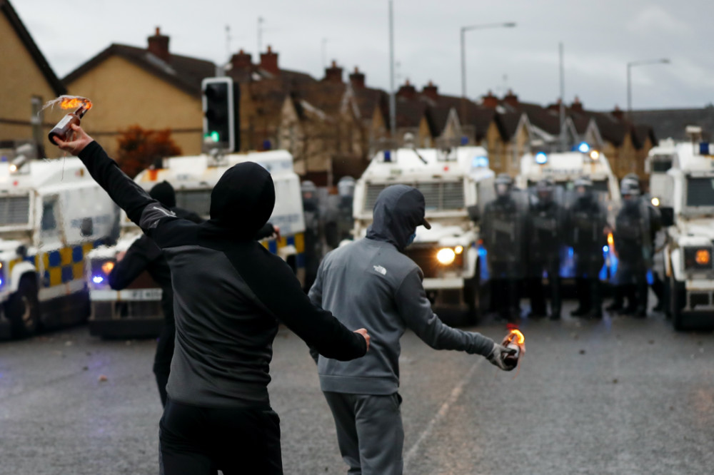 Northern Ireland clashes with police