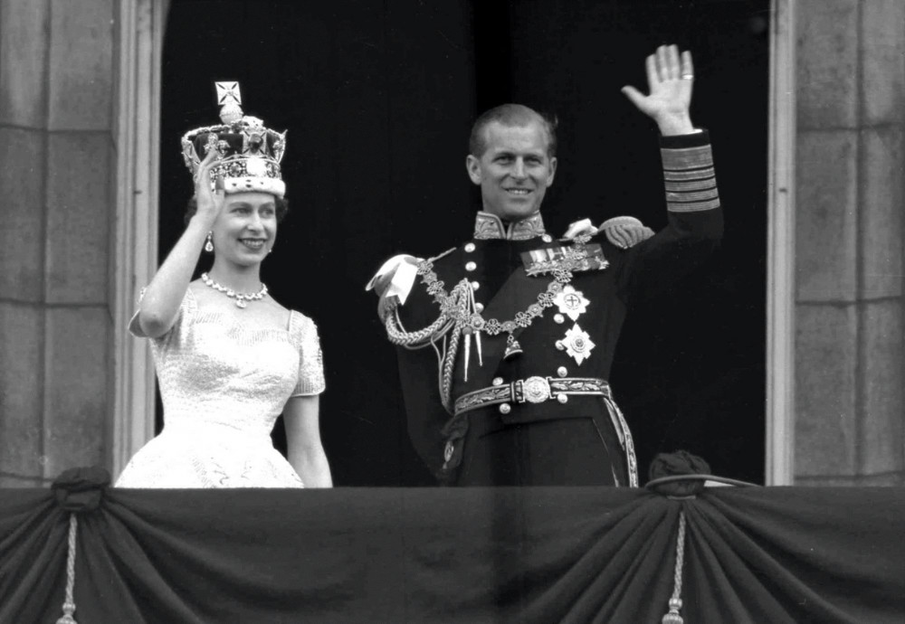 Queen Elizabeth II and Prince Philip 1953