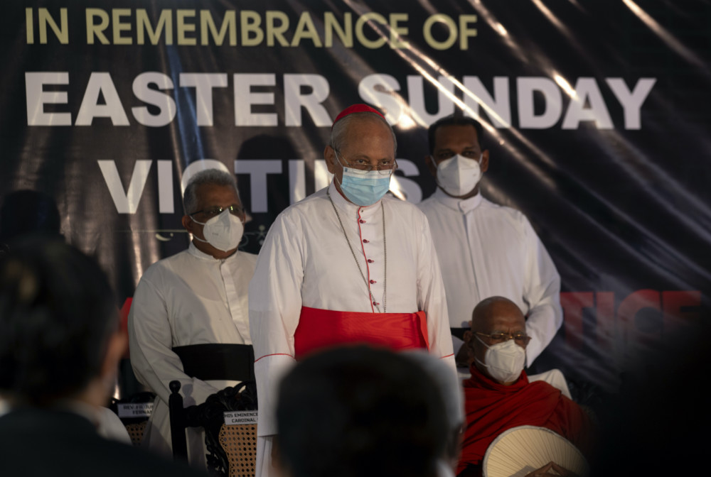 Sri Lanka Archbishop of Colombo Cardinal Malcolm Ranjith bombings anniversary