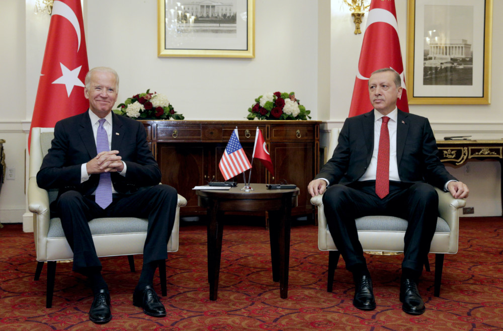 US VP Joe Biden and President Tayyip Erdogan