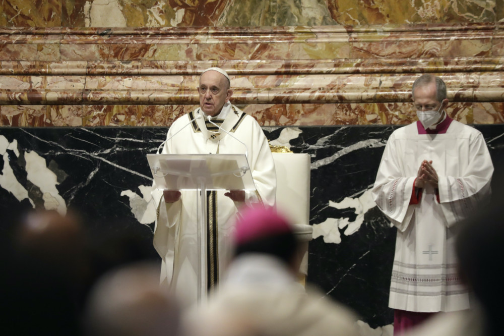 Vatican Pope Francis Chrism Mass 2021