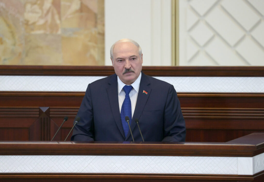 Belarus President Alexander Lukashenko May 2021