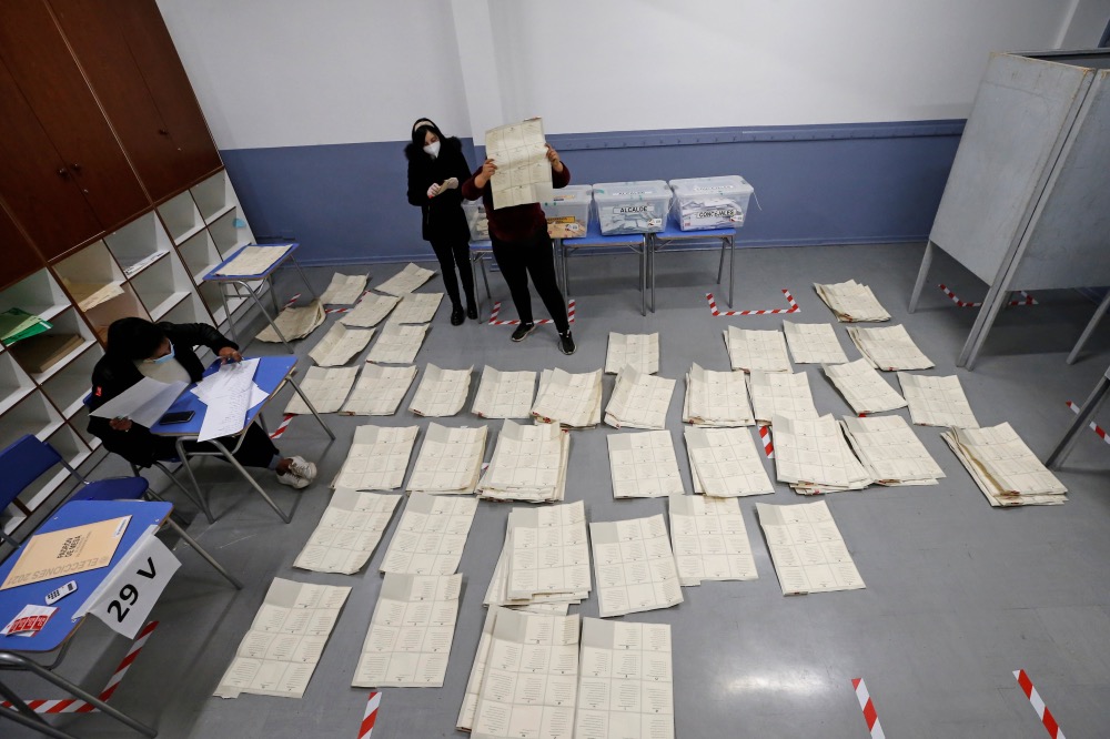 Chile vote counting