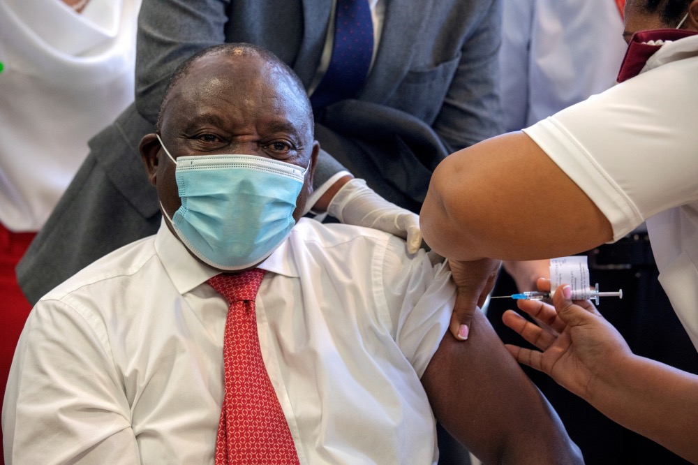 Coronavirus South Africa President Cyril Ramaphosa