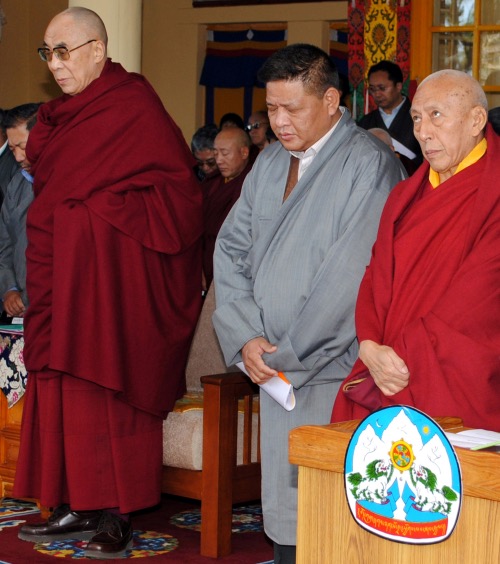 Exiled Tibetan leaders 2011