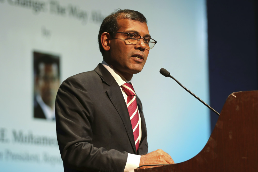 Former Maldives President Mohamed Nasheed 2019