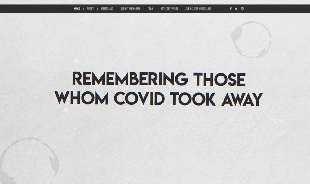 India COVID memorial page3