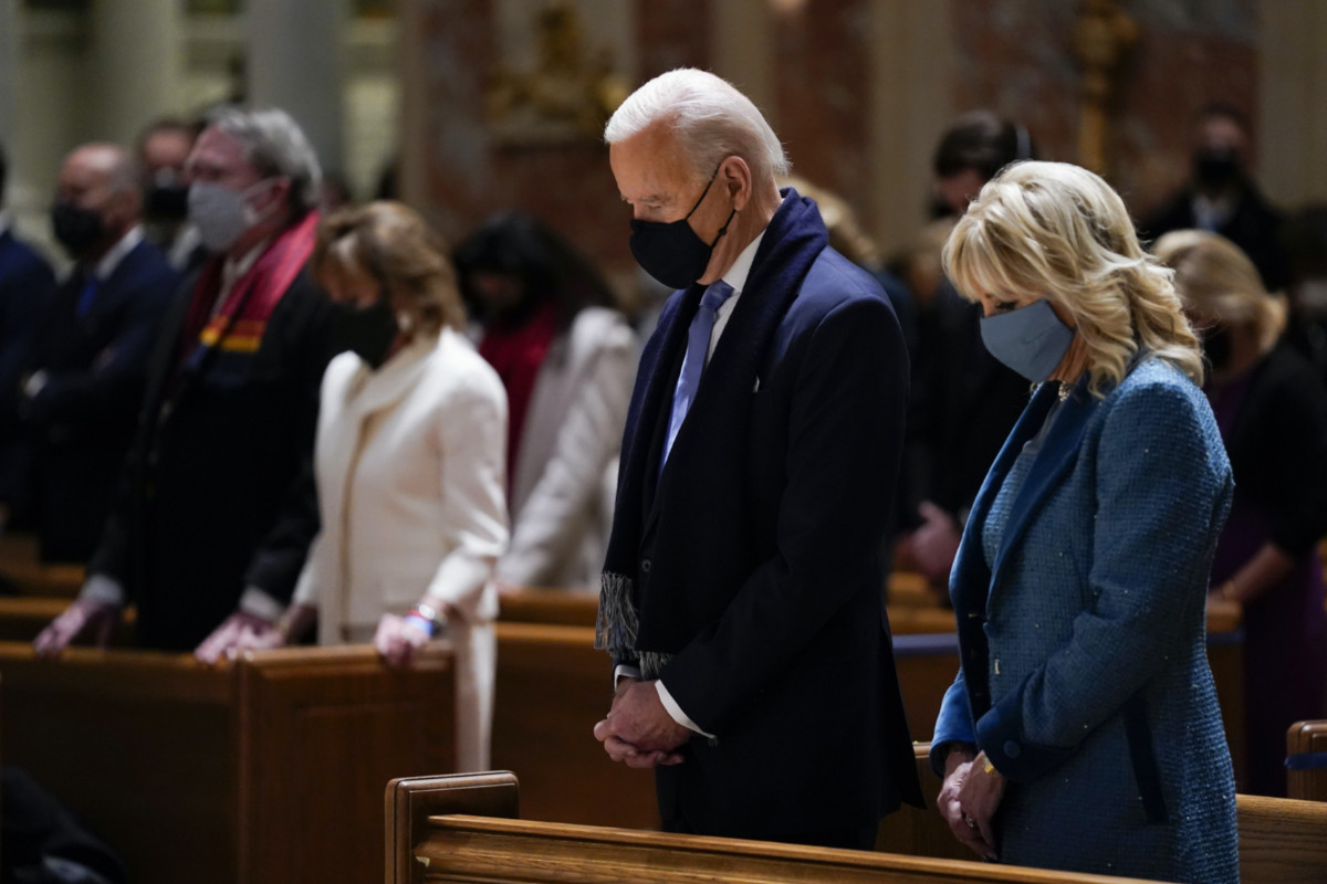Joe and Jill Biden prayer