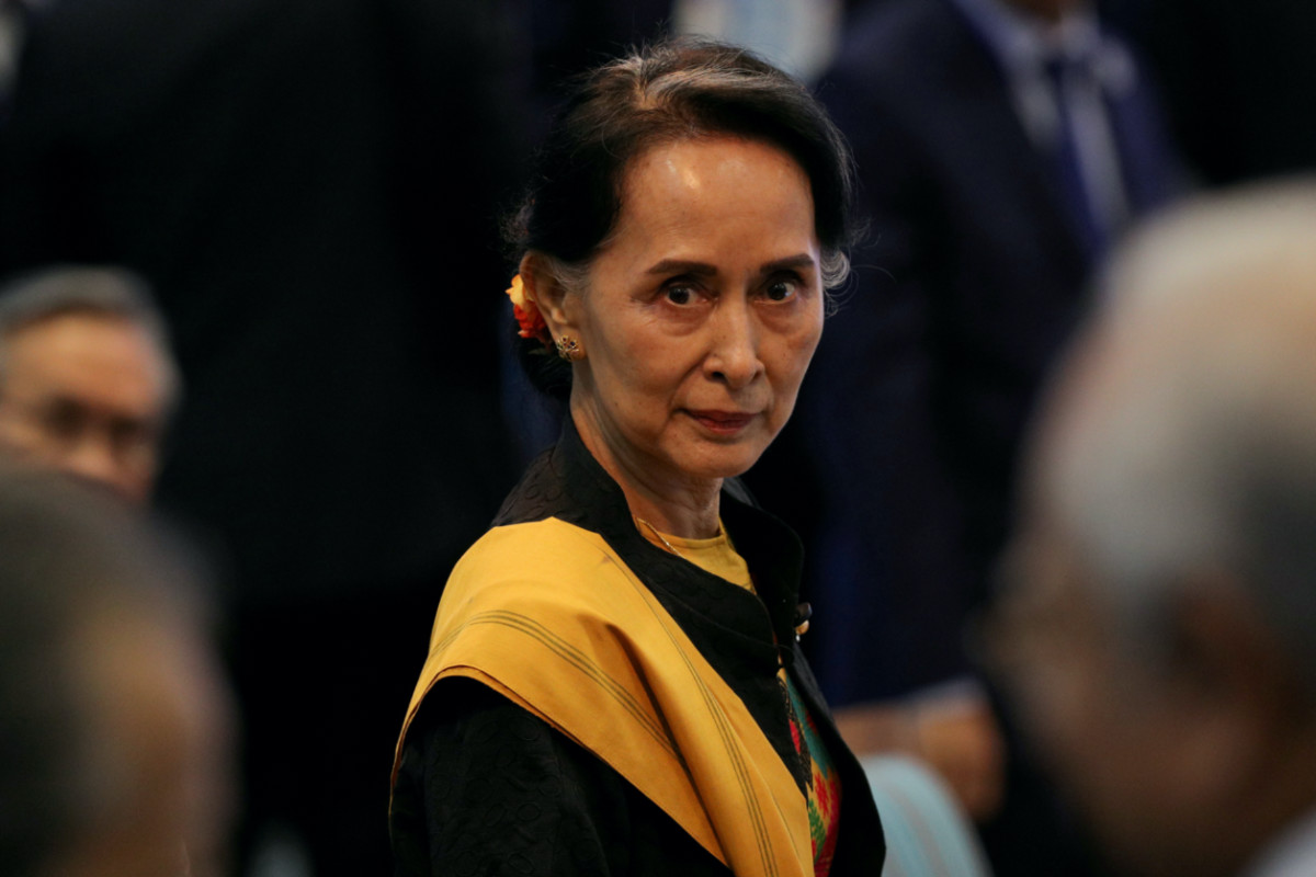 Myanmar Aung San Suu Kyi 2017