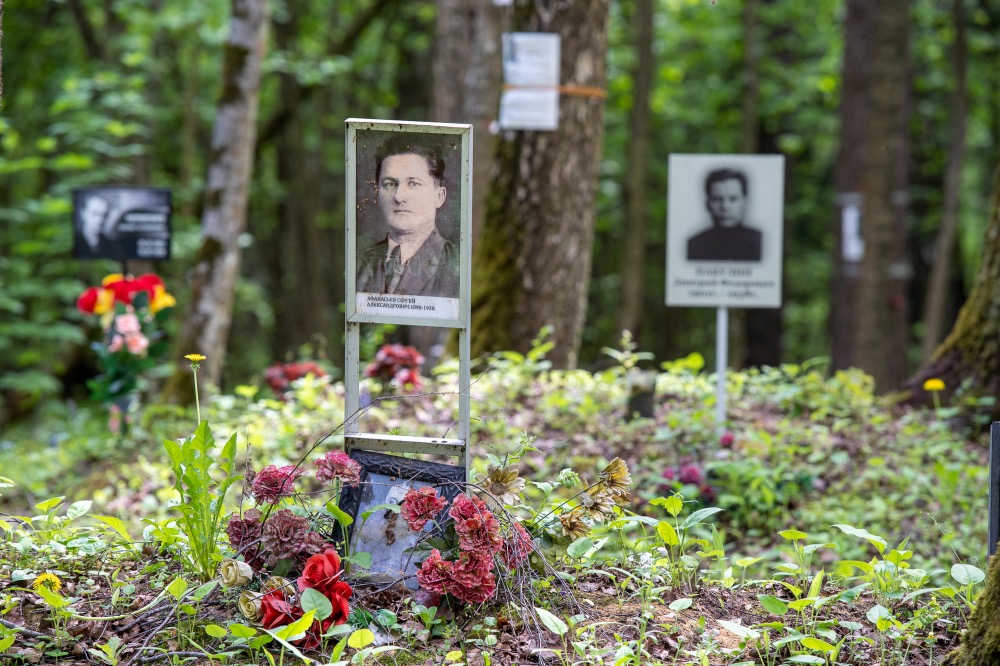 Russia Mass graves outside Moscow