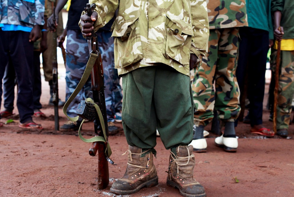 South Sudan Yambio Former child soldier