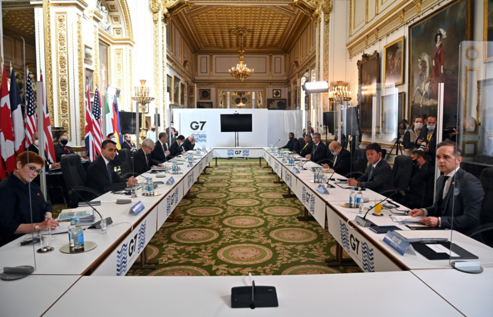 UK G7 meeting