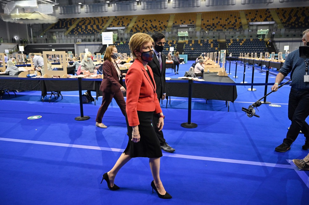 UK Scottish First Minister Nicola Sturgeon