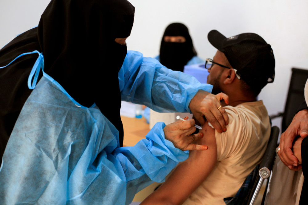 Yemen Taiz vaccination
