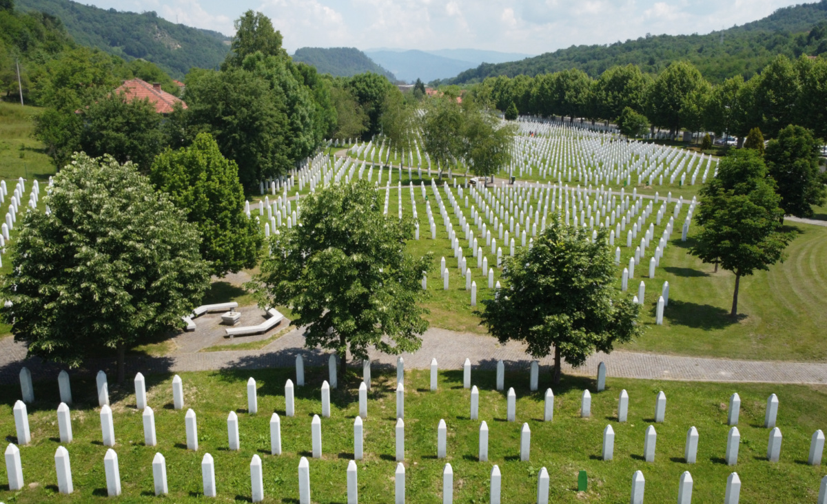 Bosnia Srebrenica Potocari Genocide Memorial Center