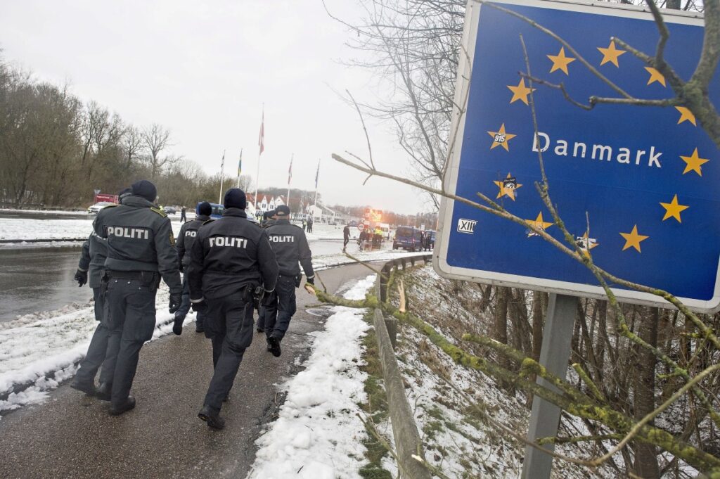 Danish German border police